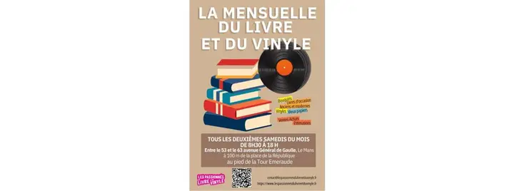 Mensuelle du livre et du vinyle