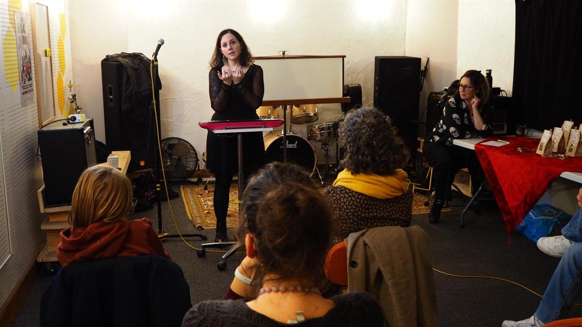 Masterclass voix saturée avec Jessy Vignolle