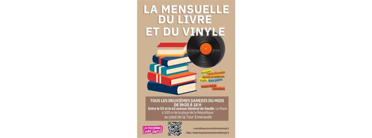 Mensuelle du livre et du vinyle