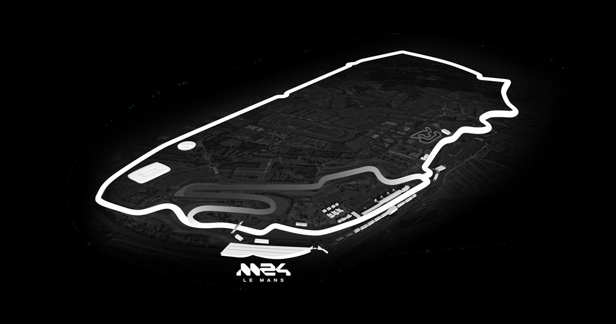 Plan de Circuit des 24 Heures du Mans