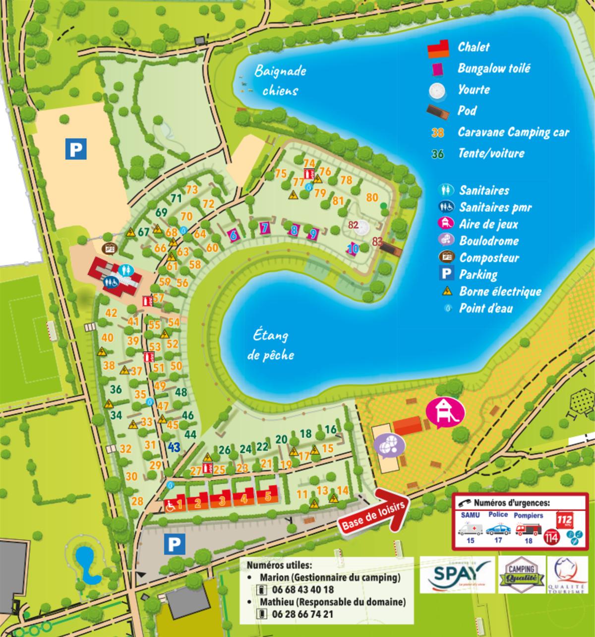 Plan de Domaine du Houssay