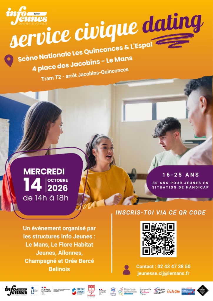 Service Civique Dating : trouve ta mission au Carré Rouge
