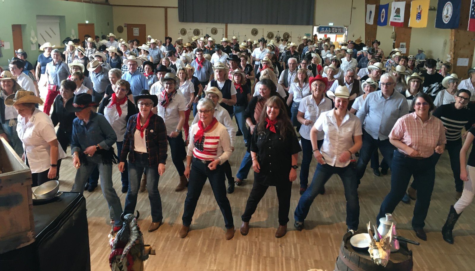 Galette country dance party