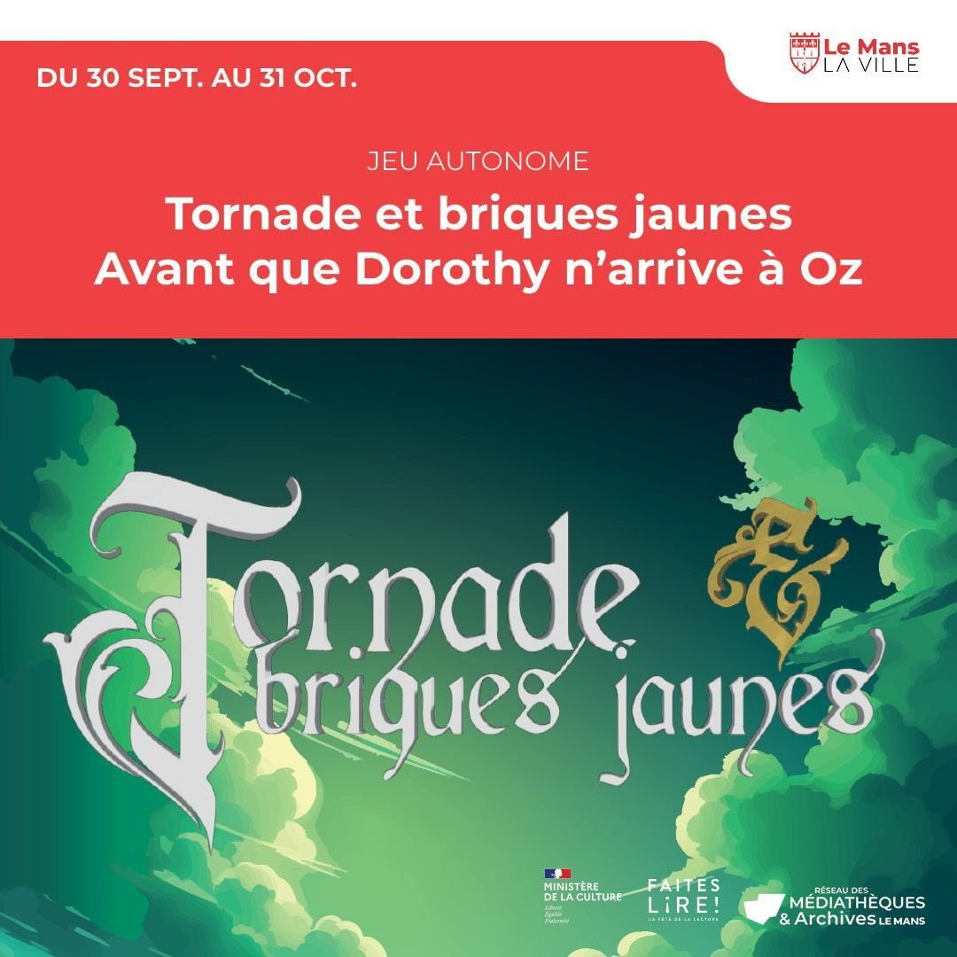 Tornade et briques jaunes – avant que Dorothy n'arrive à Oz