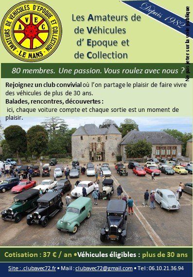 Exposition de véhicules d'époque et de collection