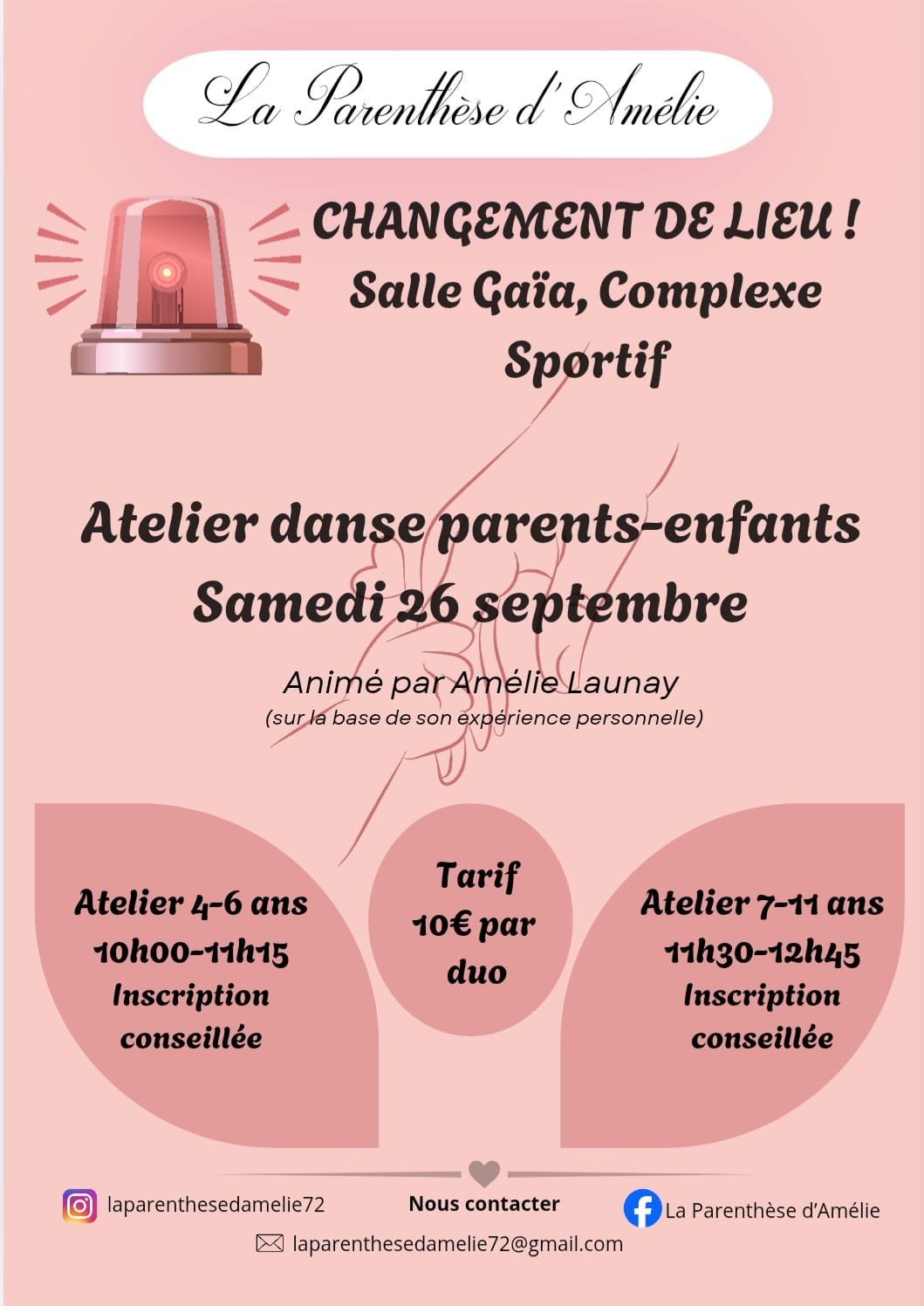 Atelier danse parents-enfants