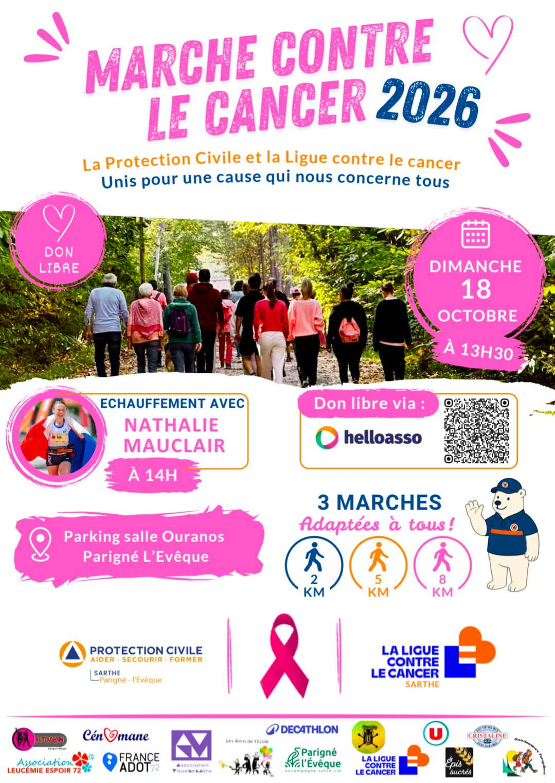 Marche pour le cancer du sein