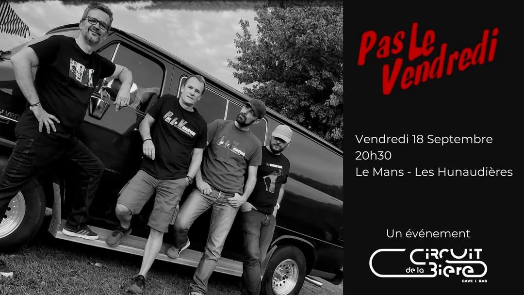 Concert rock — PAS LE VENDREDI