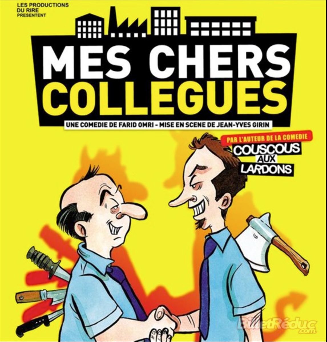 Comédie « Mes chers collègues » — Troupe de la Comédie Le Mans