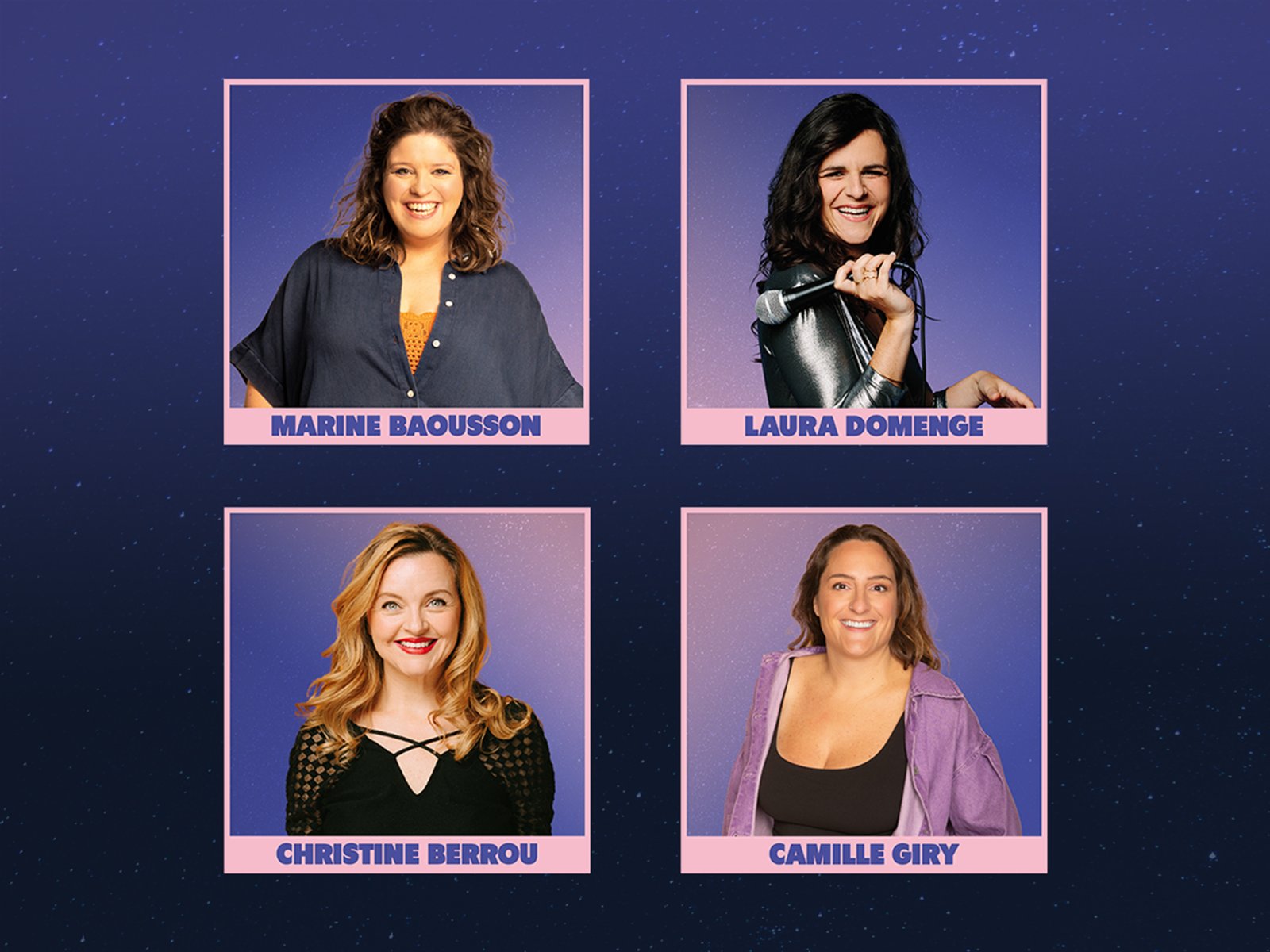 Please Stand-Up ! — Marine Baousson, Laura Domenge, Christine Berrou, Camille Giry